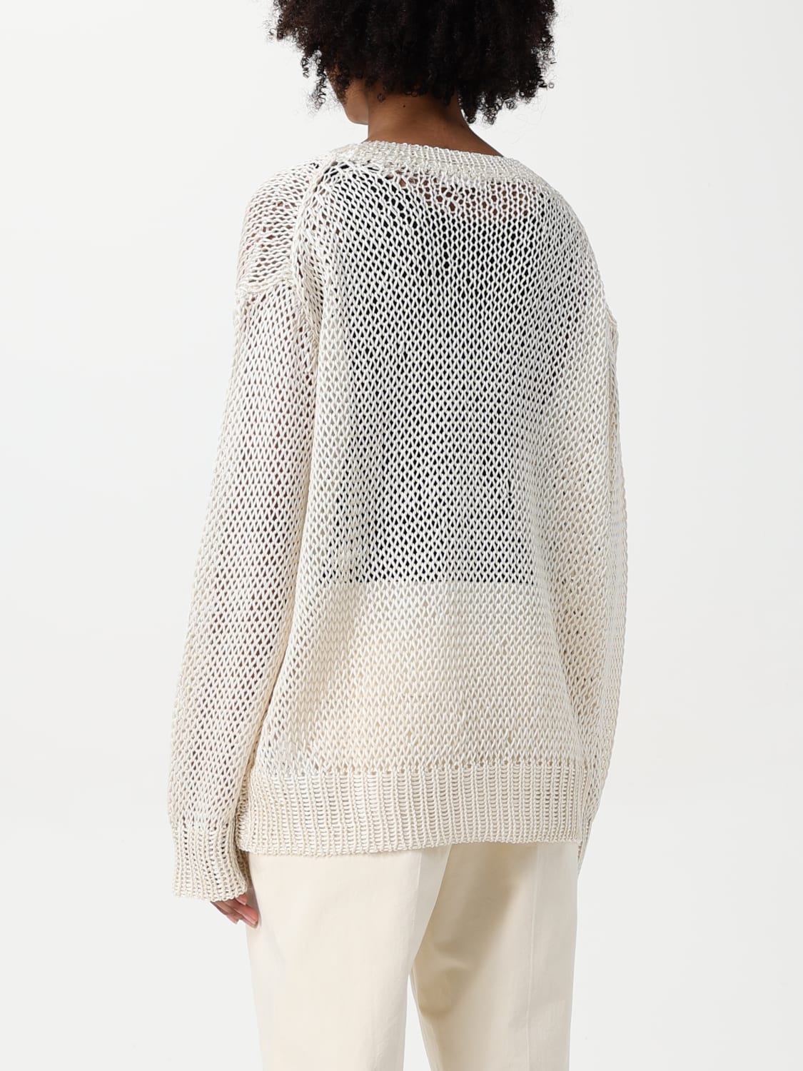 JIL SANDER PULLOVER: Pullover damen Jil Sander, Weiß - Img 3