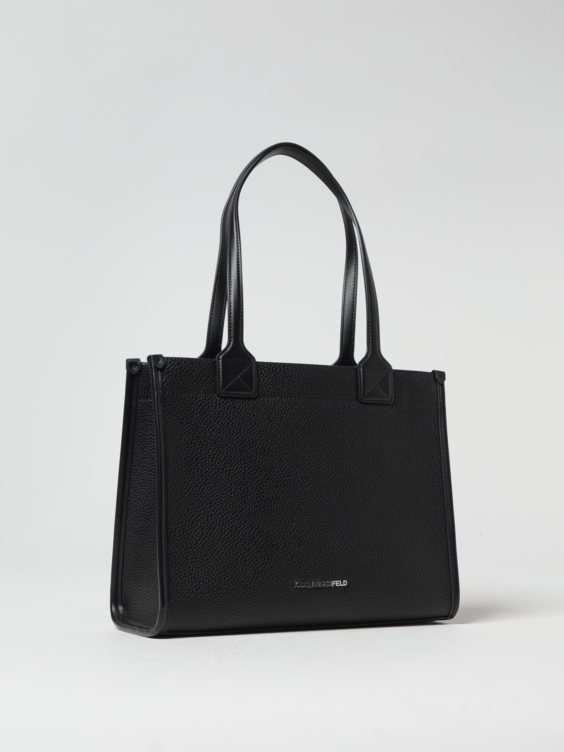 KARL LAGERFELD Kスケアクレイニトトハック 245W3092HH 999 KARL LAGERFELD: Tote bags woman - Black | Karl Lagerfeld