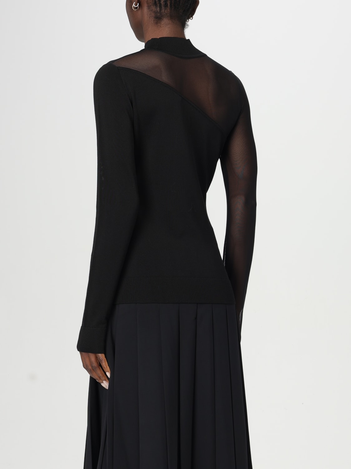 KARL LAGERFELD PULLOVER: Pullover damen Karl Lagerfeld, Schwarz - Img 2