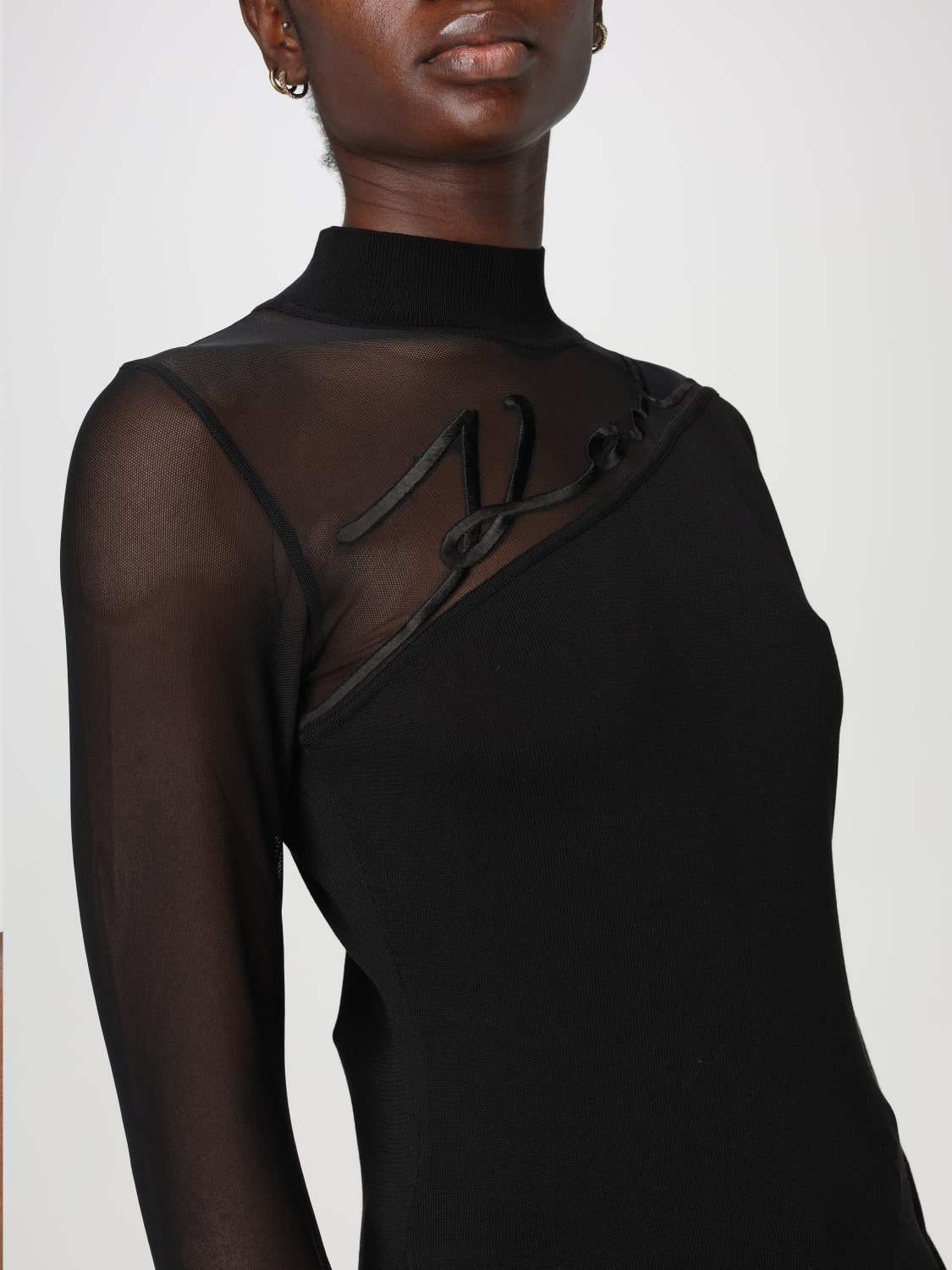 KARL LAGERFELD PULLOVER: Pullover damen Karl Lagerfeld, Schwarz - Img 3