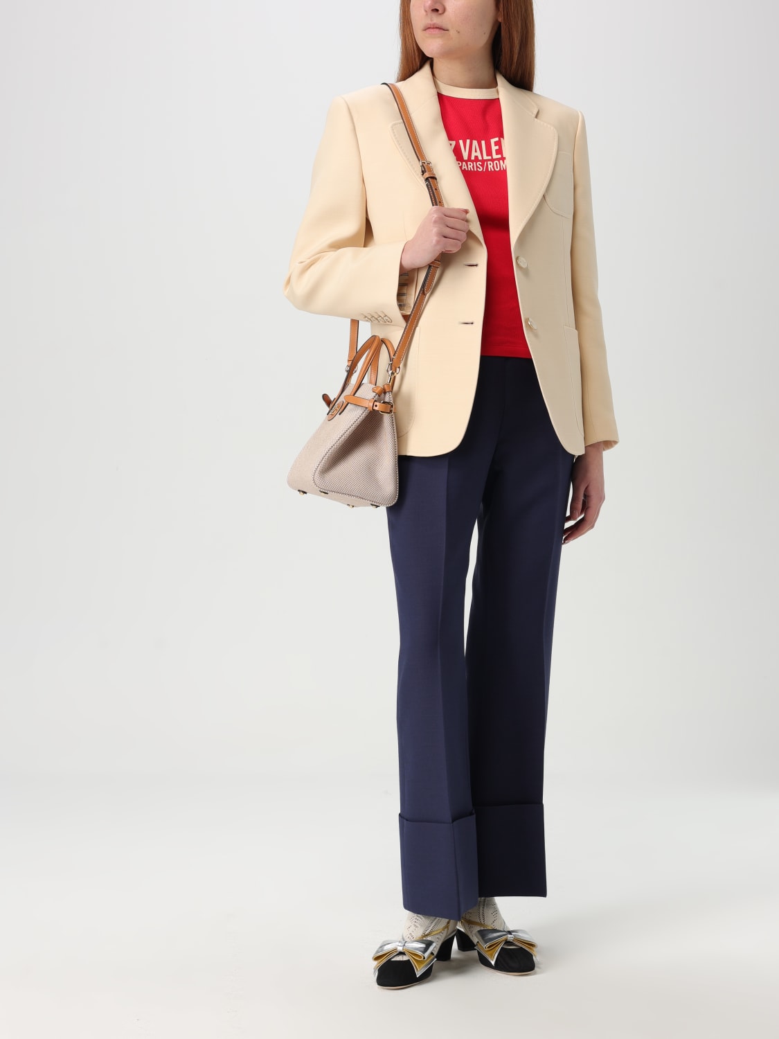 バッグ・カバンその他 VALENTINO GARAVANI Woman Mini bag Natural 6W2B0R20EZT R2H VALENTINO GARAVANI: Shoulder bag woman - Natural | Valentino