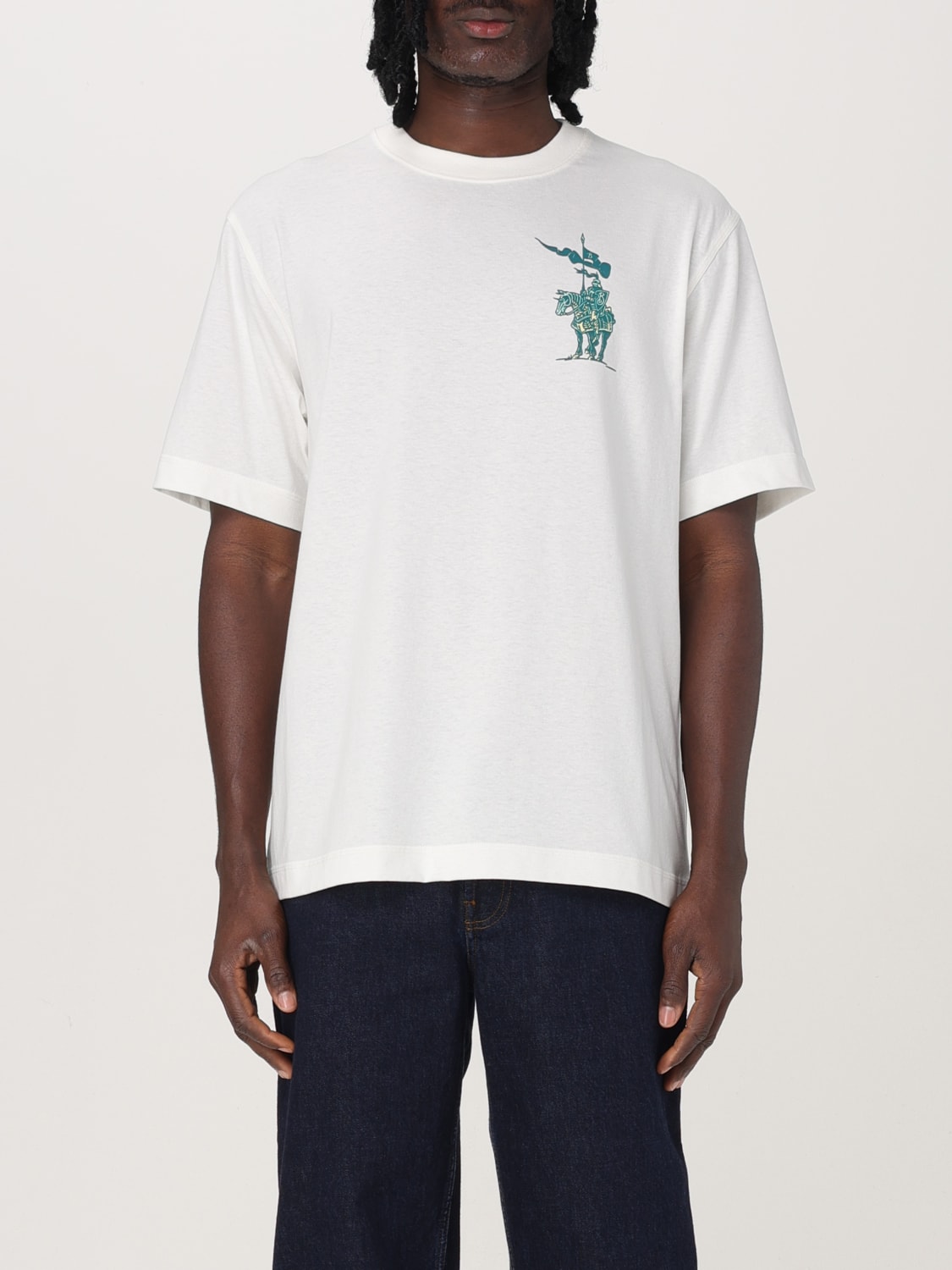 BURBERRY: T-shirt men - White | Burberry t-shirt 8102451