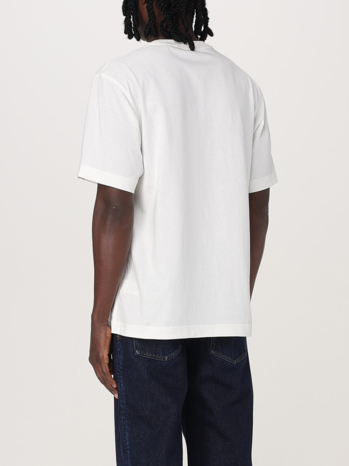 BURBERRY: T-shirt men - White | Burberry t-shirt 8102451