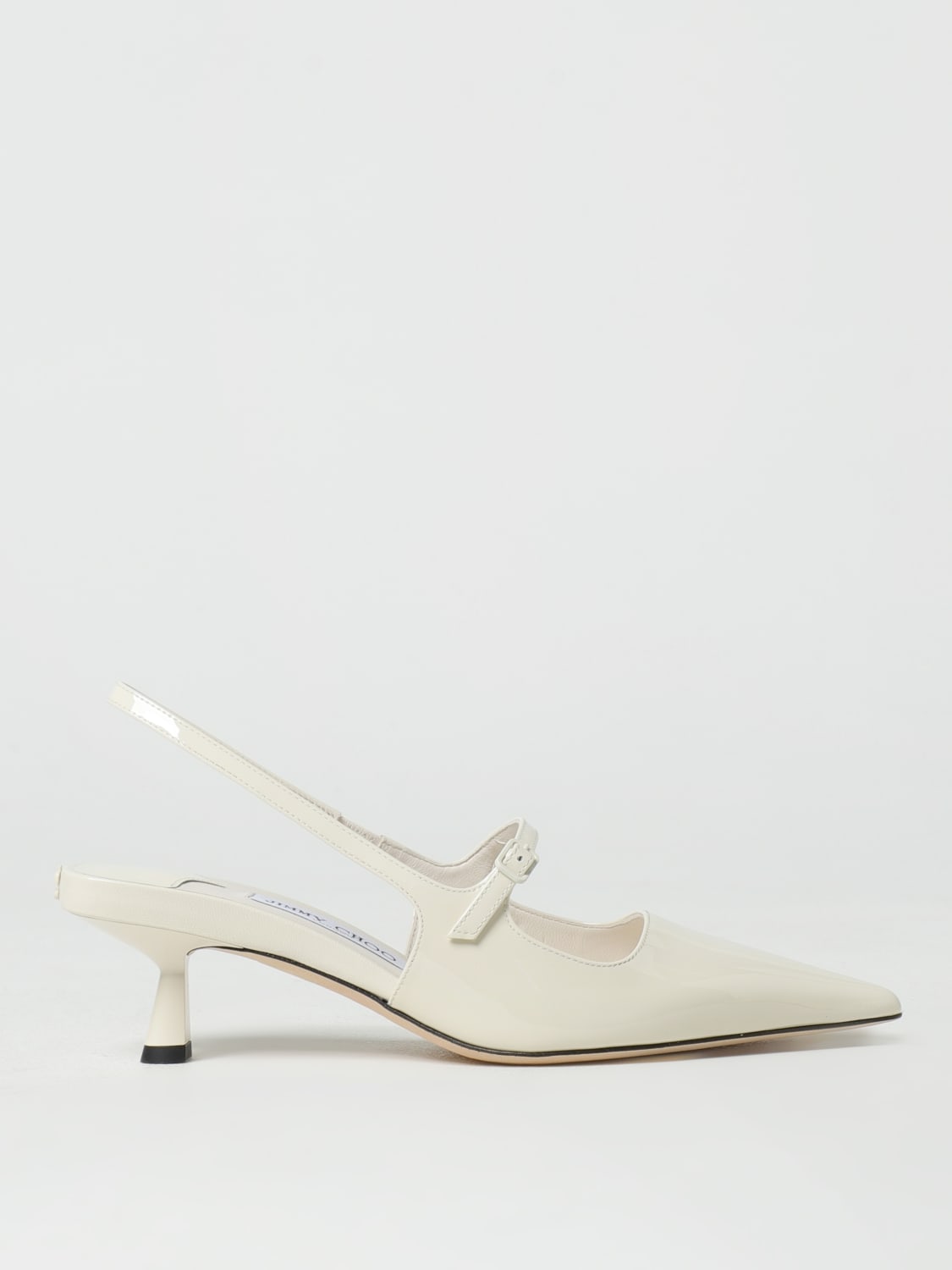 JIMMY CHOO PUMP: High heel shoes woman Jimmy Choo, Yellow Cream - Img 1