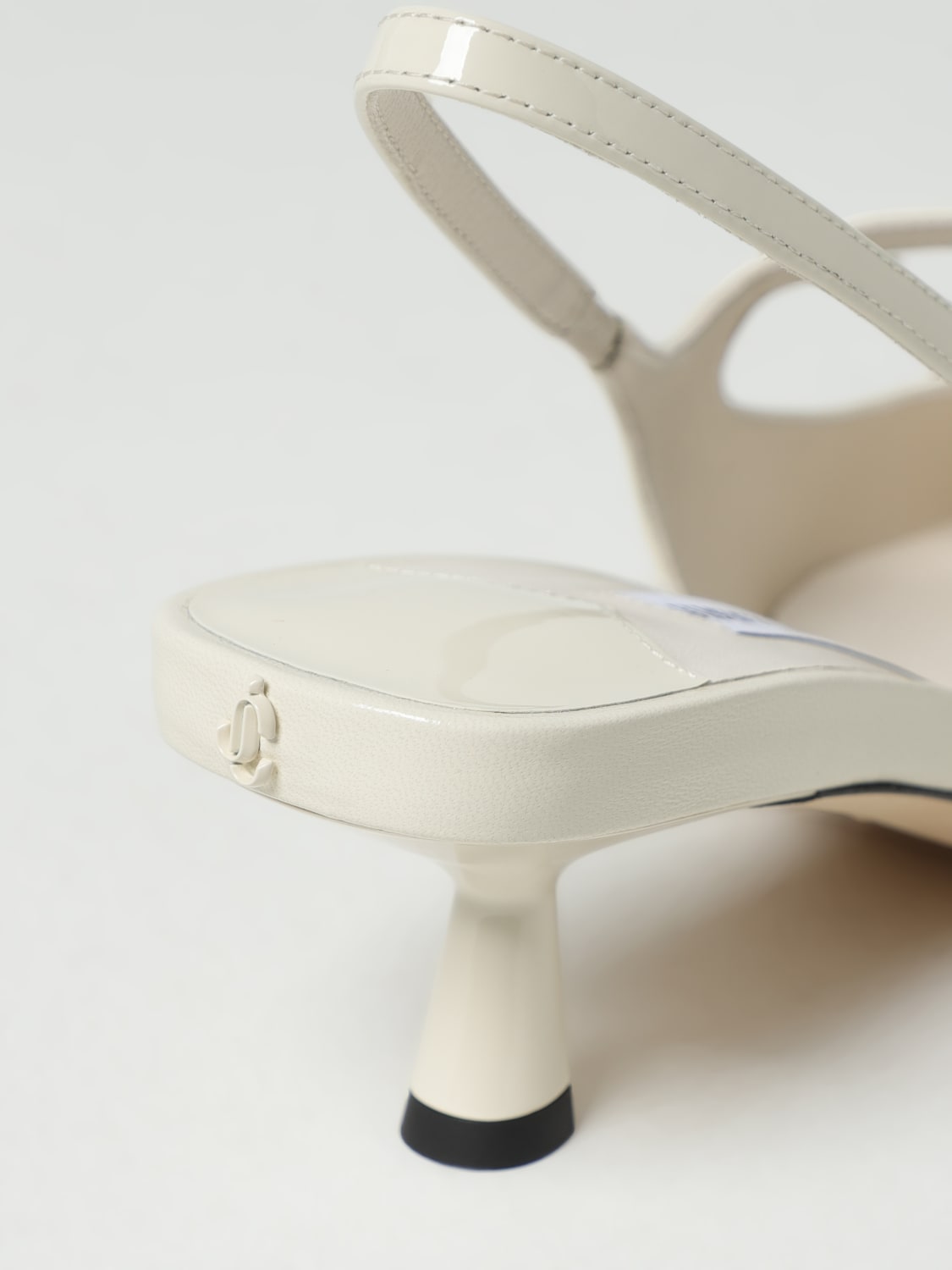 JIMMY CHOO PUMP: High heel shoes woman Jimmy Choo, Yellow Cream - Img 4