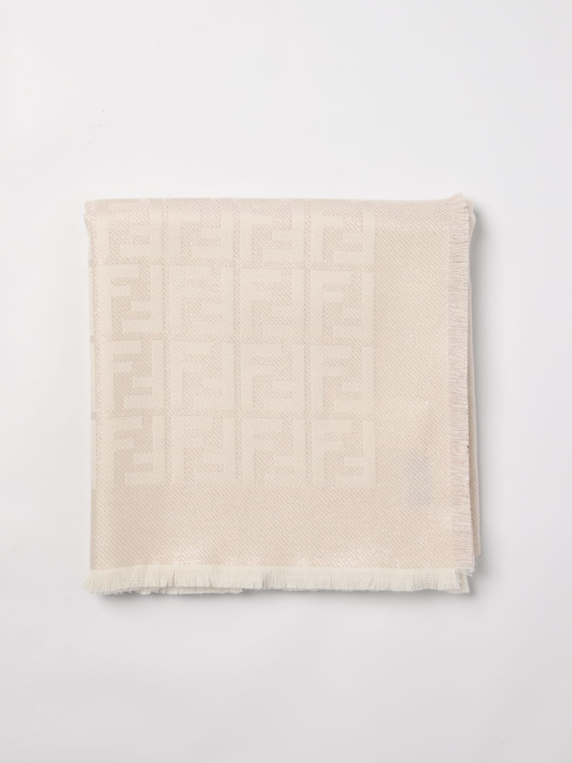 スカーフ FENDI Woman Scarf Pink FXT131ATZB F0NH8 FENDI: Scarf woman - Pink | Fendi scarf FXT131ATZB online at
