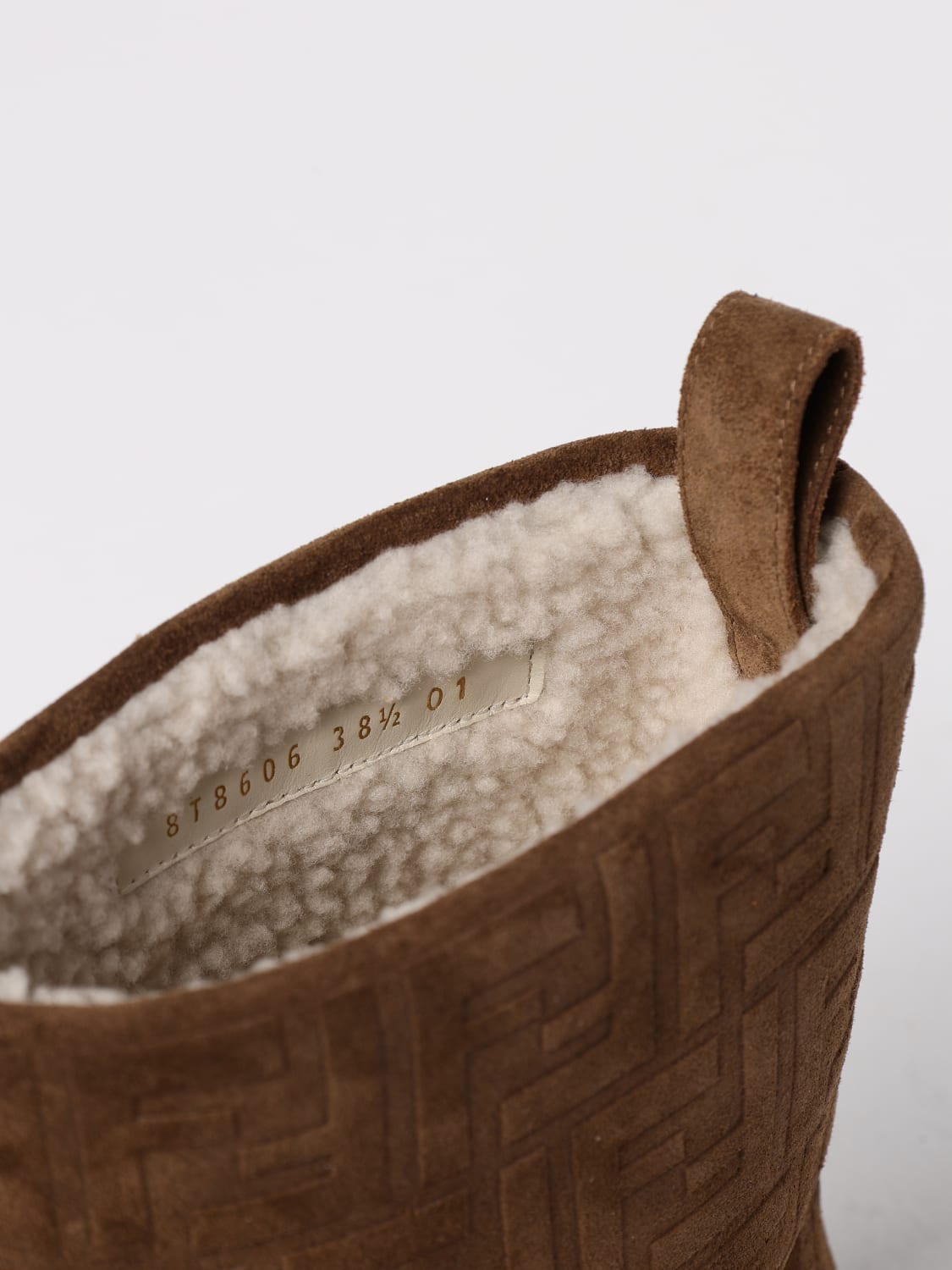 FENDI: Boots woman - Brown | Fendi boots 8T8606ASA1 online