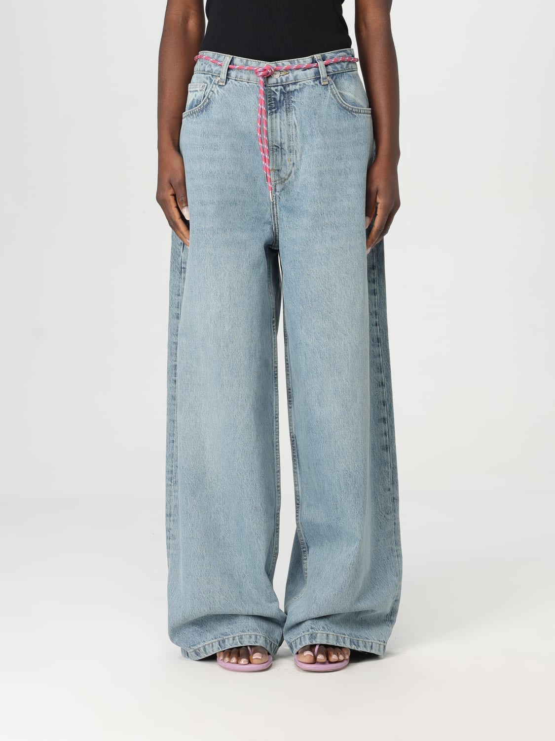 デニム・ジーパン MOSCHINO JEANS Woman Jeans Denim 03143217 1295 MOSCHINO JEANS: Jeans woman - Denim | Moschino Jeans jeans