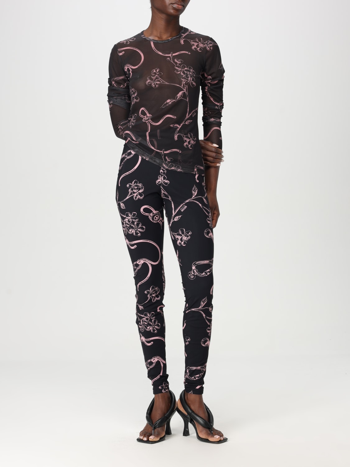 パンツ MOSCHINO JEANS Woman Pants Black 03243238 1555 MOSCHINO JEANS: Pants woman - Black | Moschino Jeans pants