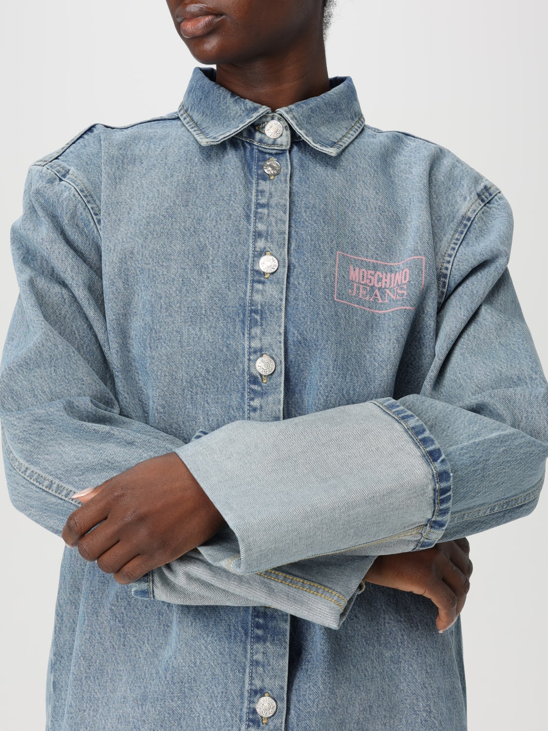 MARANI JEANS 売れ筋商品|||マラーニ ジーンズ Tシャツ トップス レディース Polo shirts Azure MARNI (マルニ) ロゴプリント クルーネック 半袖 Tシャツ