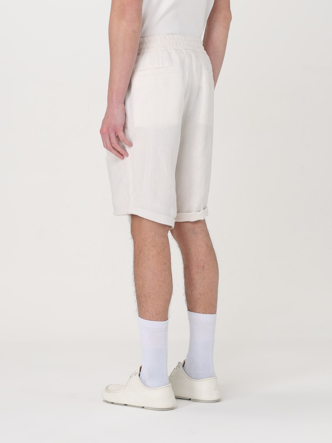BRUNELLO CUCINELLI SHORTS: Short men Brunello Cucinelli, White - Img 3