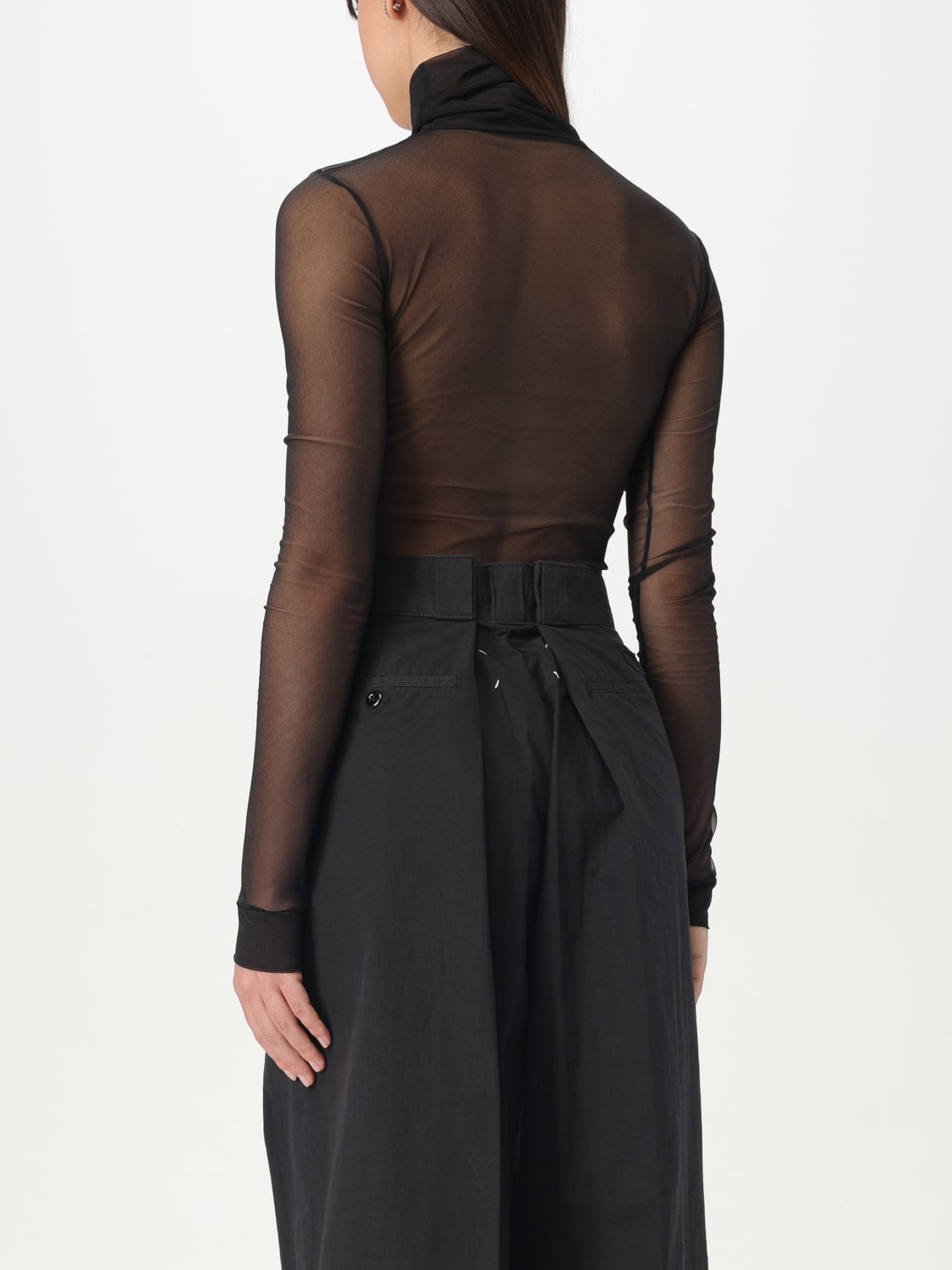 オールインワン・サロペット MAISON MARGIELA Women Tunic Tops S51NA0105M20088 Q MARGI 900 MAISON MARGIELA: Body woman - Black | Maison Margiela top