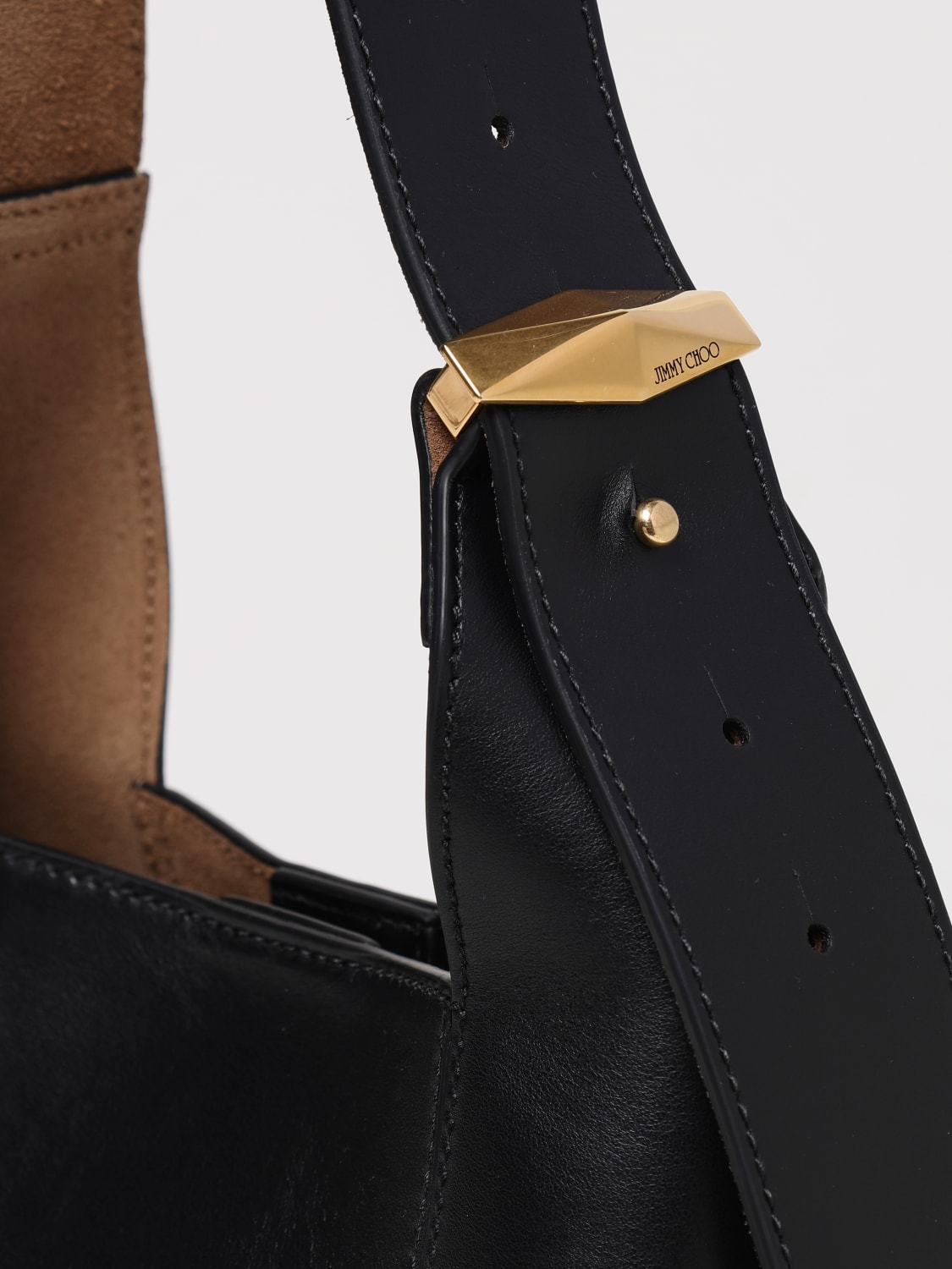 JIMMY CHOO MINITASCHE: Schultertasche damen Jimmy Choo, Schwarz - Img 3