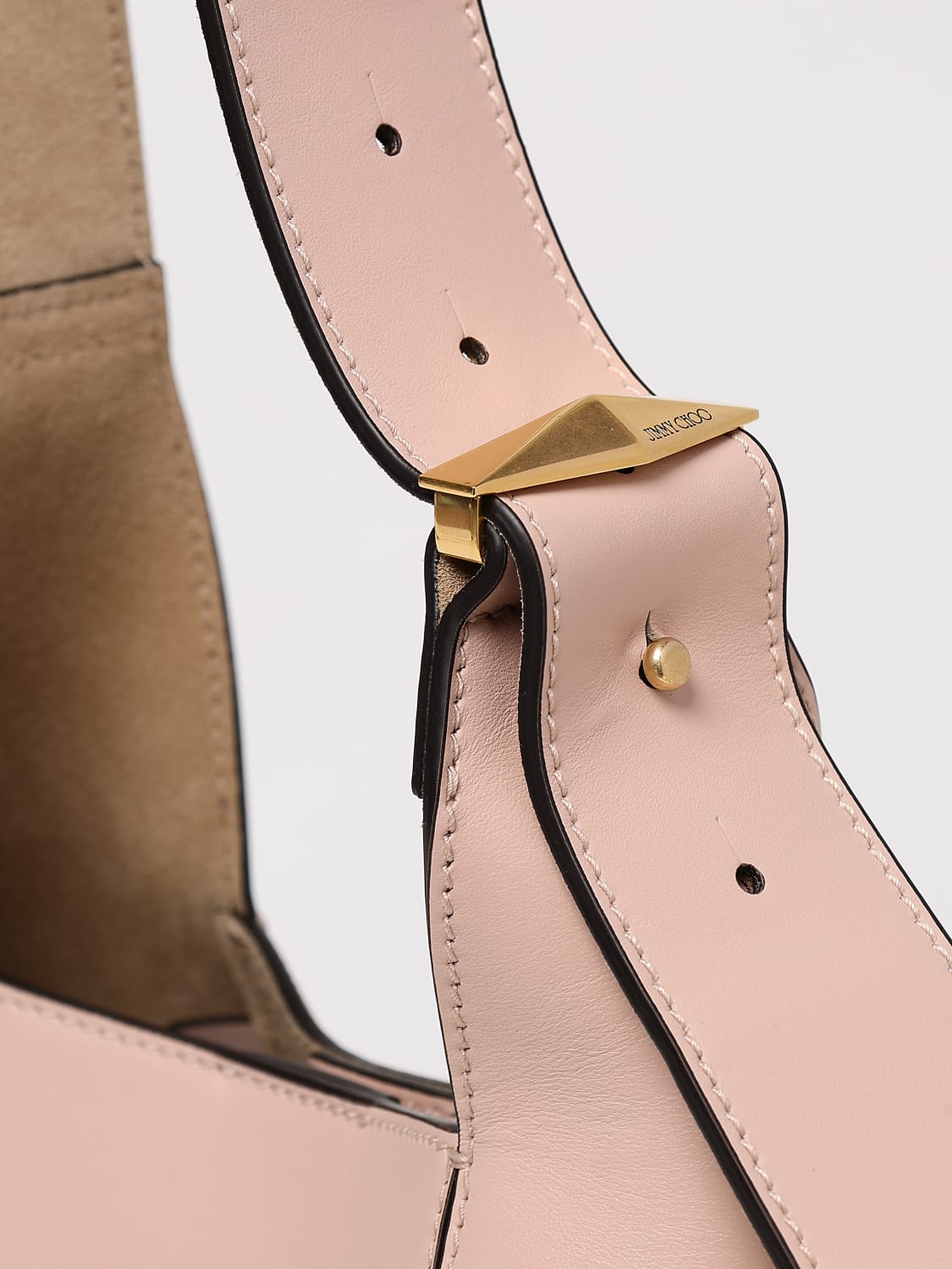 バッグ・カバンその他 JIMMY CHOO Woman Mini bag Pink DIAMONDHOBOSHUT MACARON/GOLD JIMMY CHOO: Shoulder bag woman - Pink | Jimmy Choo mini bag