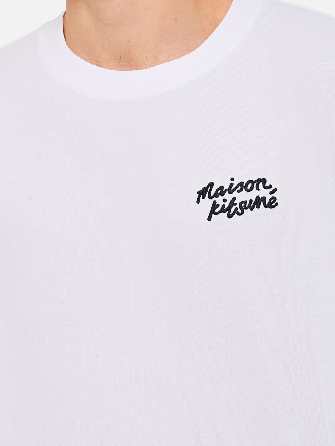 【MK25SS323】MAISON KITSUNE メンズTシャツ OM00123KJ0119 MAISON KITSUNE メゾンキツネ メンズクルーネックTシャツ
