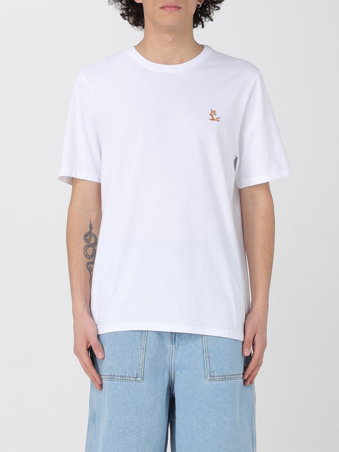 MAISON KITSUNÉ T-SHIRT: T-shirt men Maison KitsunÉ, White - Img 1