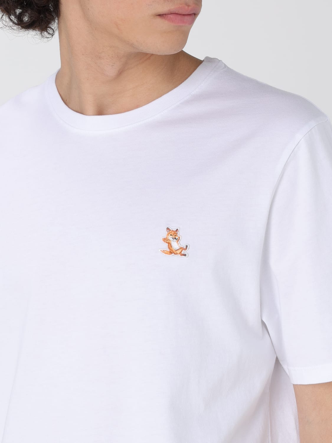 MAISON KITSUNÉ T-SHIRT: T-shirt men Maison KitsunÉ, White - Img 4