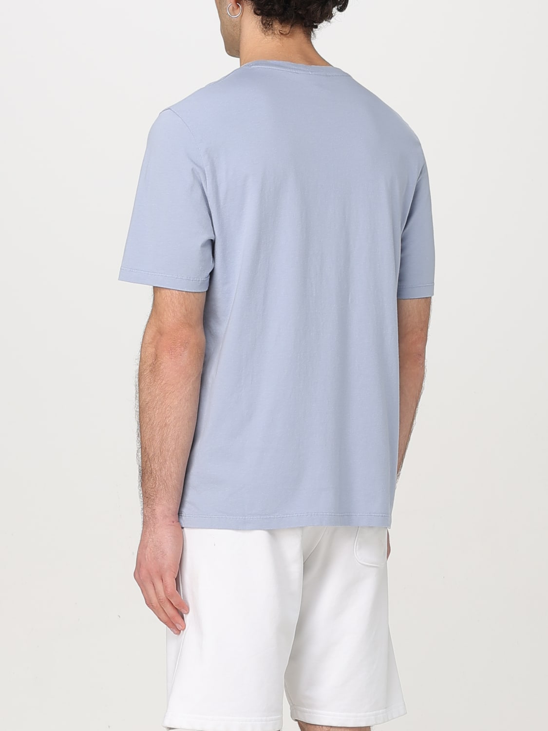 MAISON KITSUNÉ T-SHIRT: T-shirt herren Maison KitsunÉ, Hellblau - Img 2