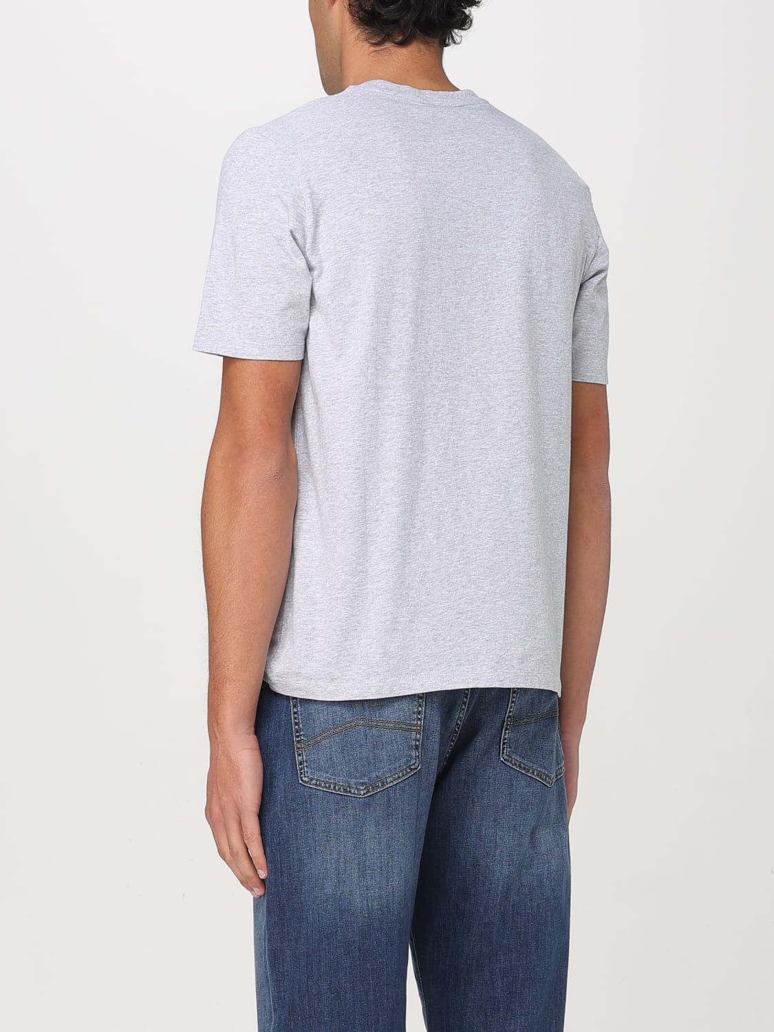 MAISON KITSUNÉ T-SHIRT: T-shirt men Maison KitsunÉ, Grey - Img 2