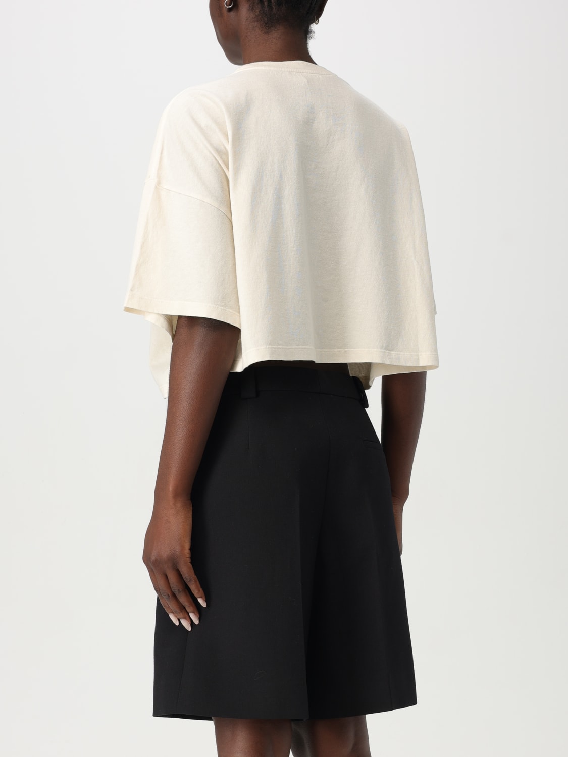 Tシャツ・カットソー CHLOE Women Tunic Tops CH25SJH14183 103 Beige CHLOÉ：トップス レディース - ホワイト | GIGLIO.COMオンライン
