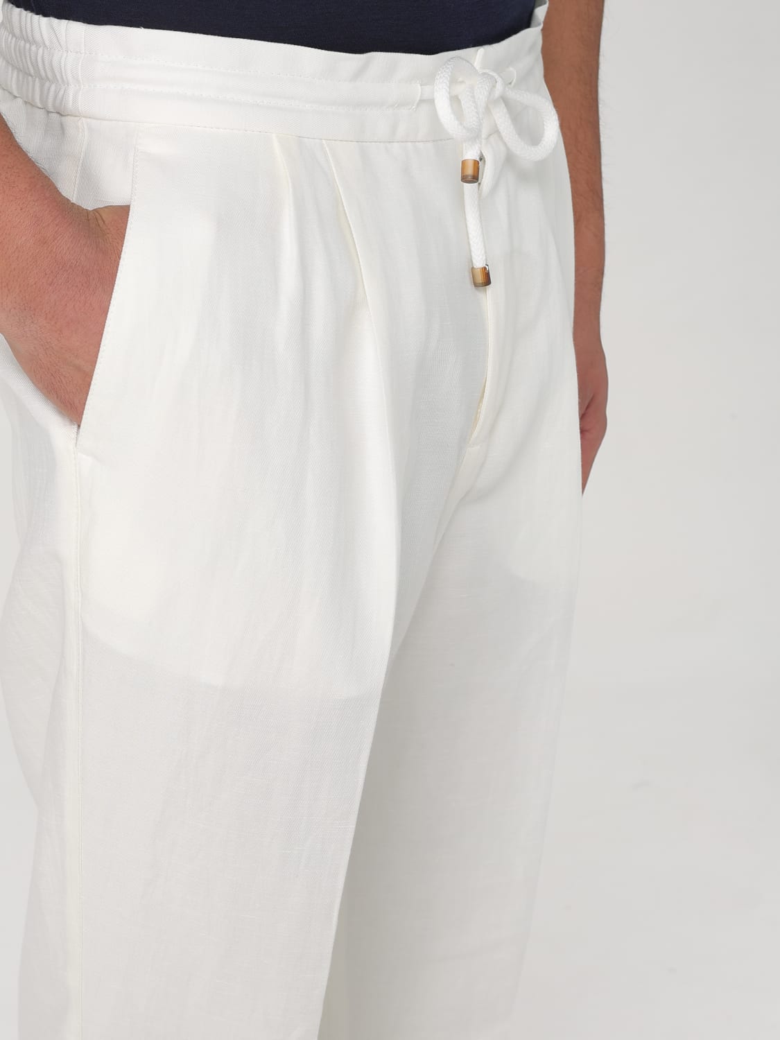 BRUNELLO CUCINELLI PANTS: Pants men Brunello Cucinelli, White - Img 5