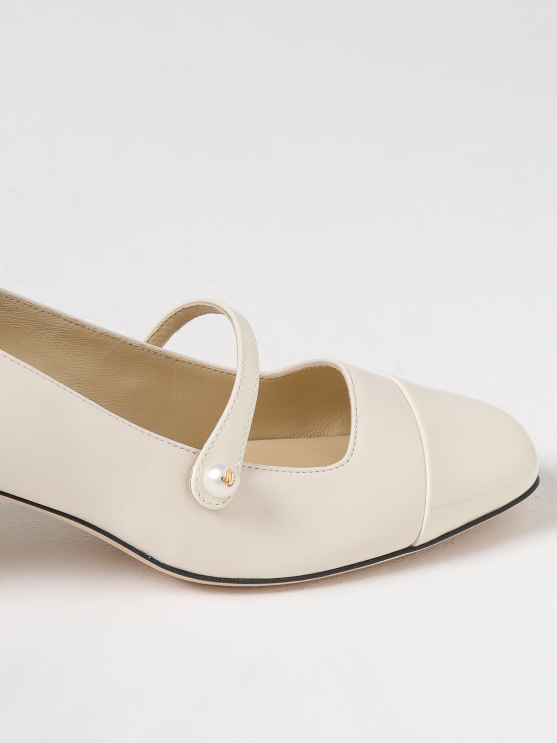 JIMMY CHOO PUMPS: Absatzschuhe damen Jimmy Choo, Weiß - Img 4