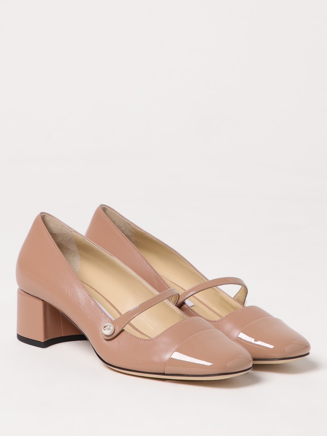 JIMMY CHOO PUMP: High heel shoes woman Jimmy Choo, Baby Pink - Img 2
