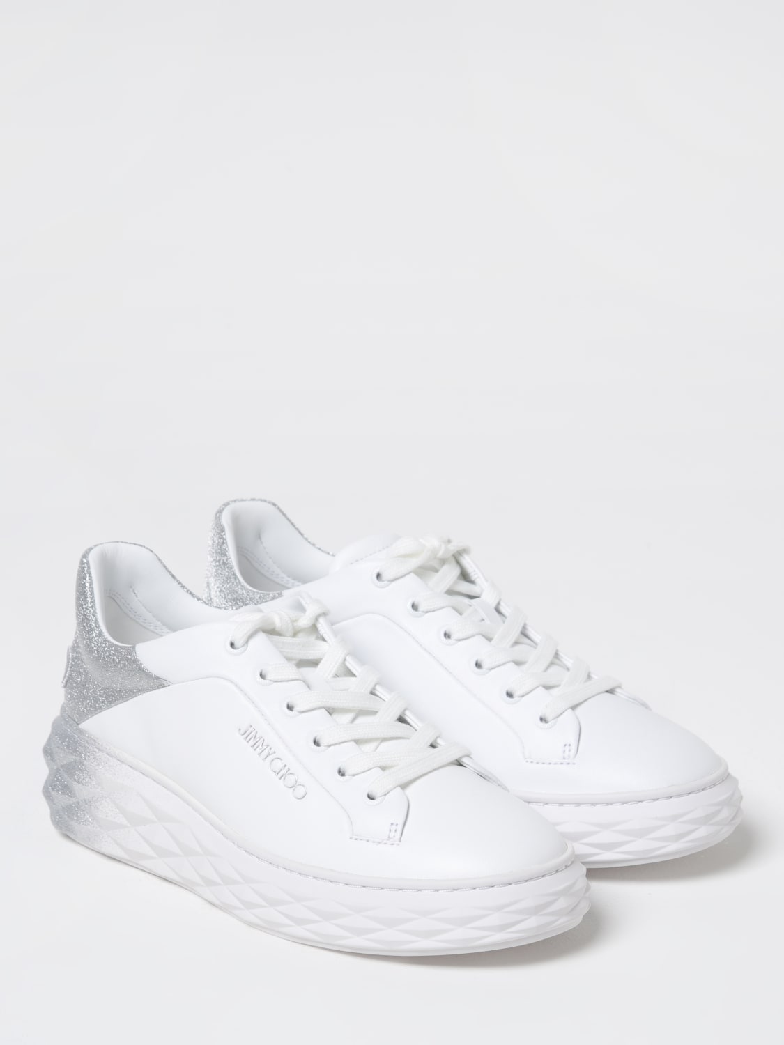 JIMMY CHOO: Sneakers woman - White | Jimmy Choo sneakers