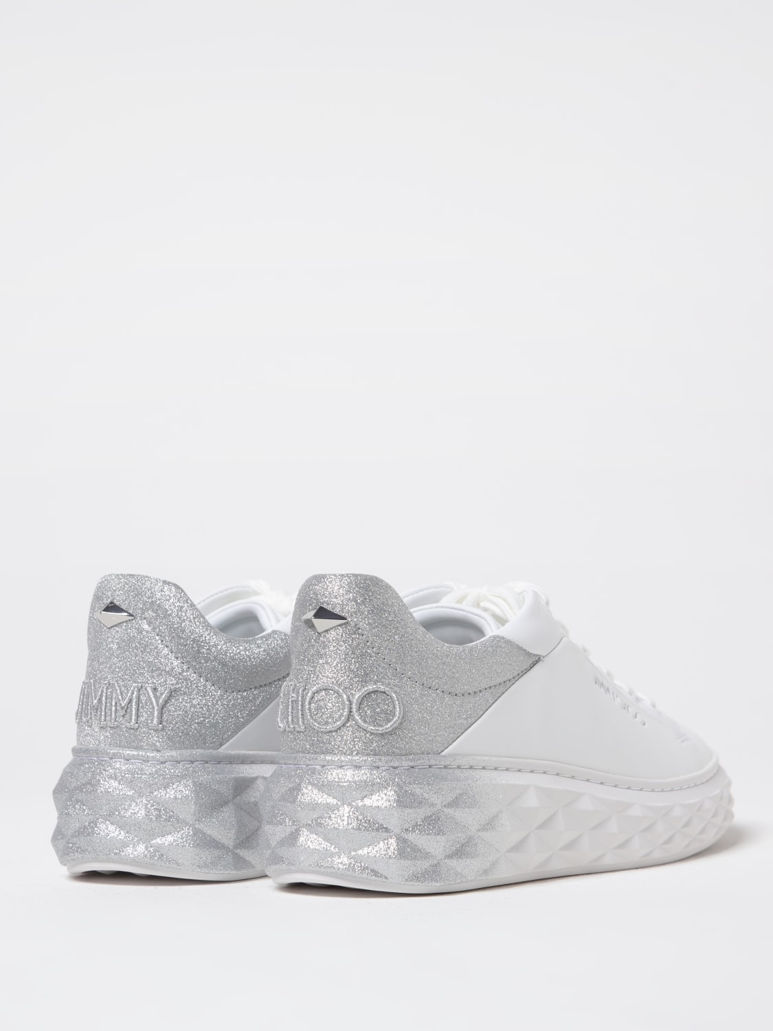 スニーカー JIMMY CHOO Women Sneakers DIAMONDMAXIFIIIVRROSE White JIMMY CHOO: Sneakers woman - White | Jimmy Choo sneakers