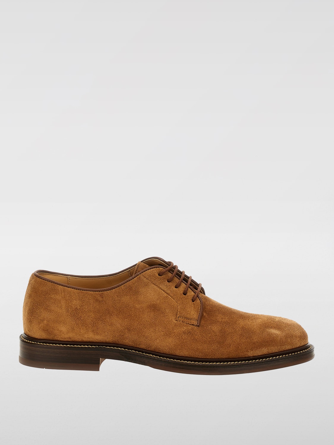BRUNELLO CUCINELLI SCHNÜRSCHUHE: Schuhe herren Brunello Cucinelli, Braun - Img 1