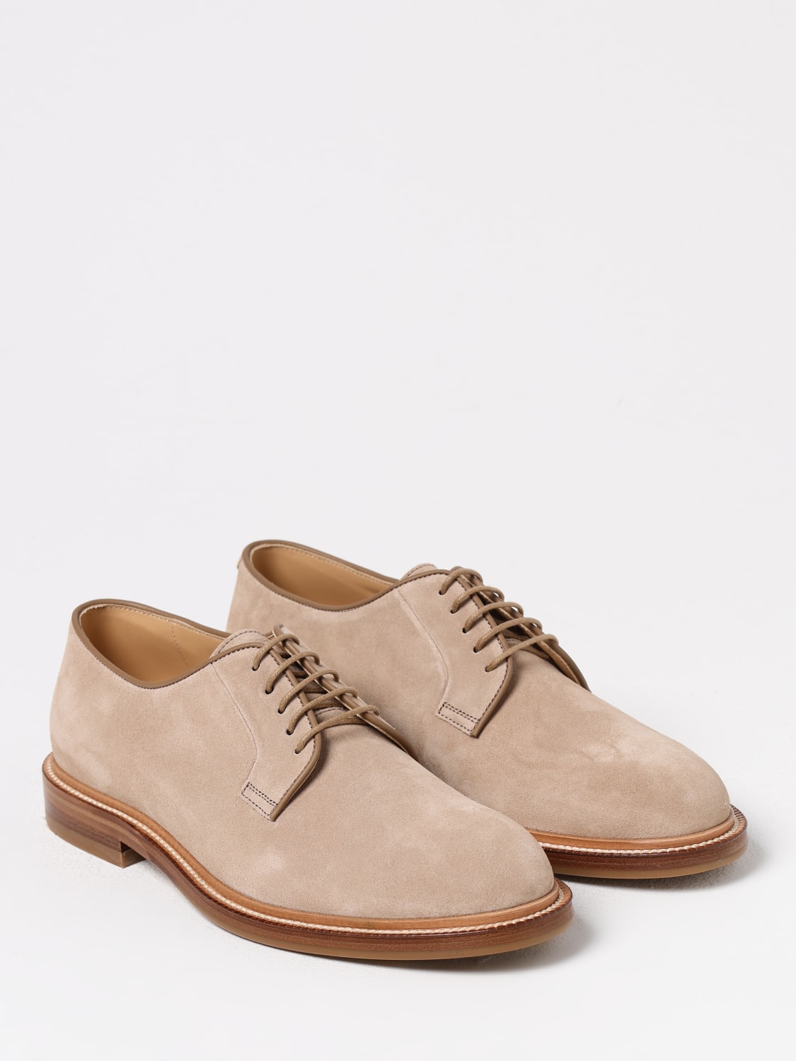 BRUNELLO CUCINELLI BROGUE SHOES: Shoes men Brunello Cucinelli, Cocoa - Img 2
