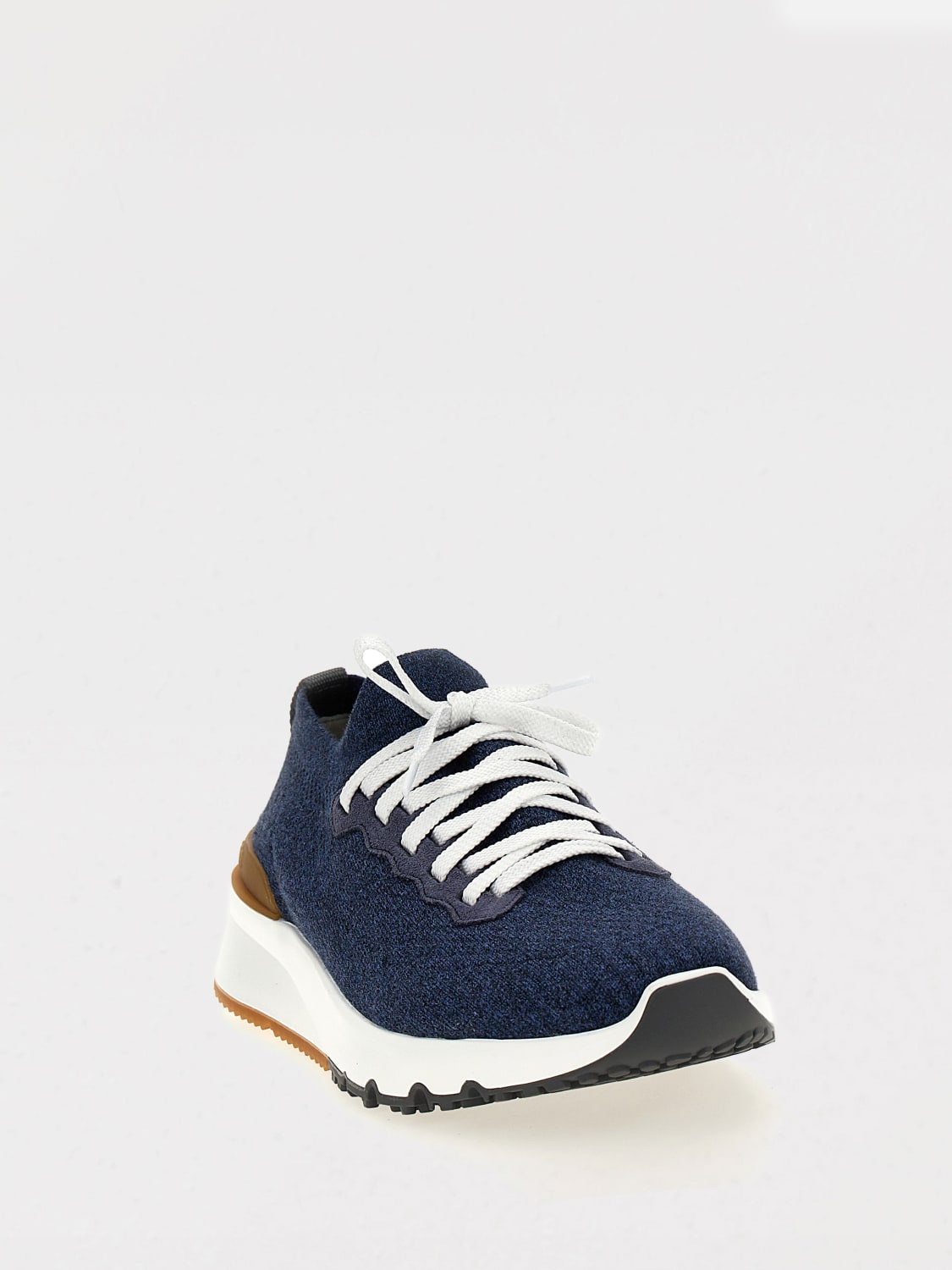 Brunello Cucinelli|SNEAKERS (MZUPMSO252 CIR73) BRUNELLO CUCINELLI: Sneakers men - Blue | Brunello Cucinelli