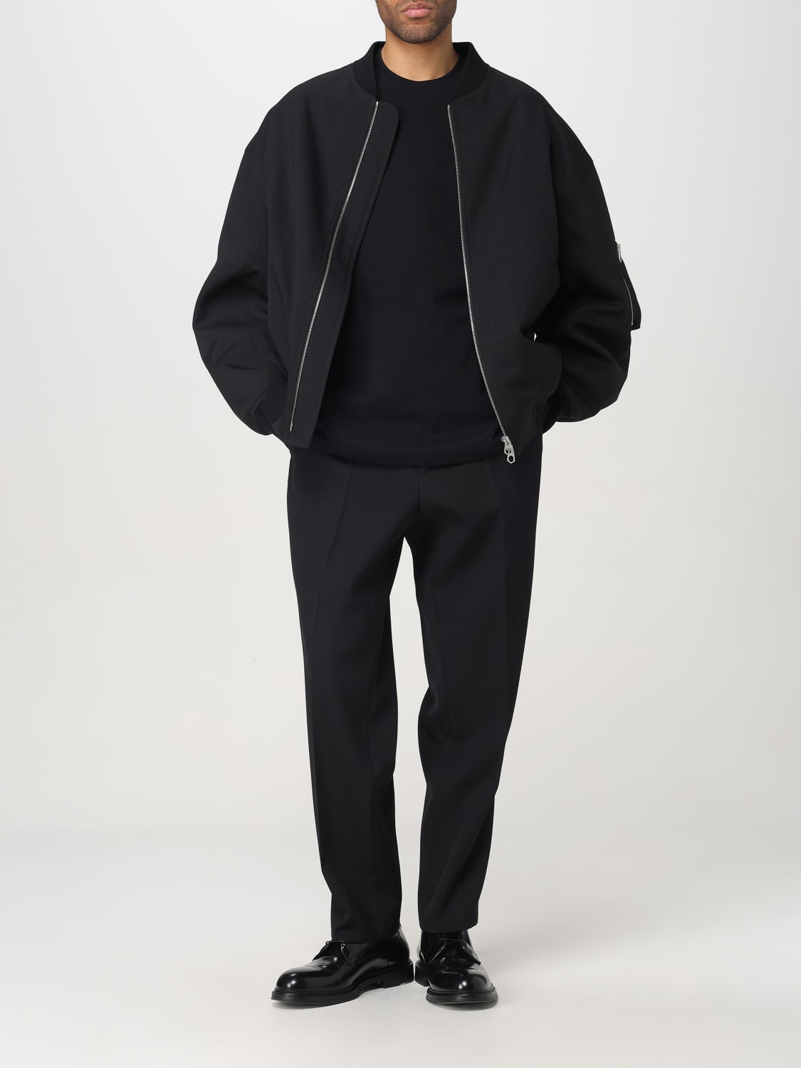 JIL SANDER: Pants men - Black | Jil Sander pants
