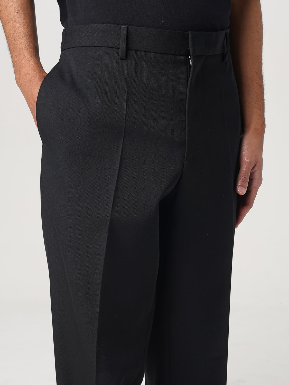 JIL SANDER: Pants men - Black | Jil Sander pants