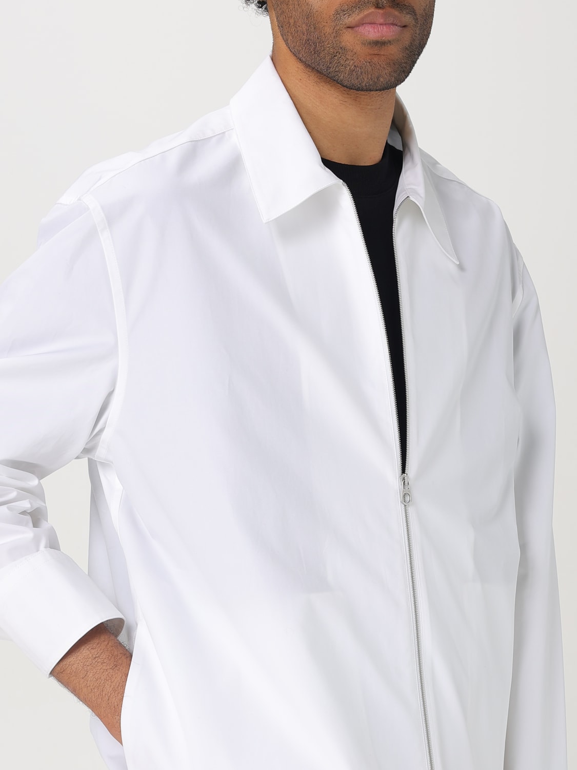 JIL SANDER JACKE: Pullover herren Jil Sander, Weiß - Img 5