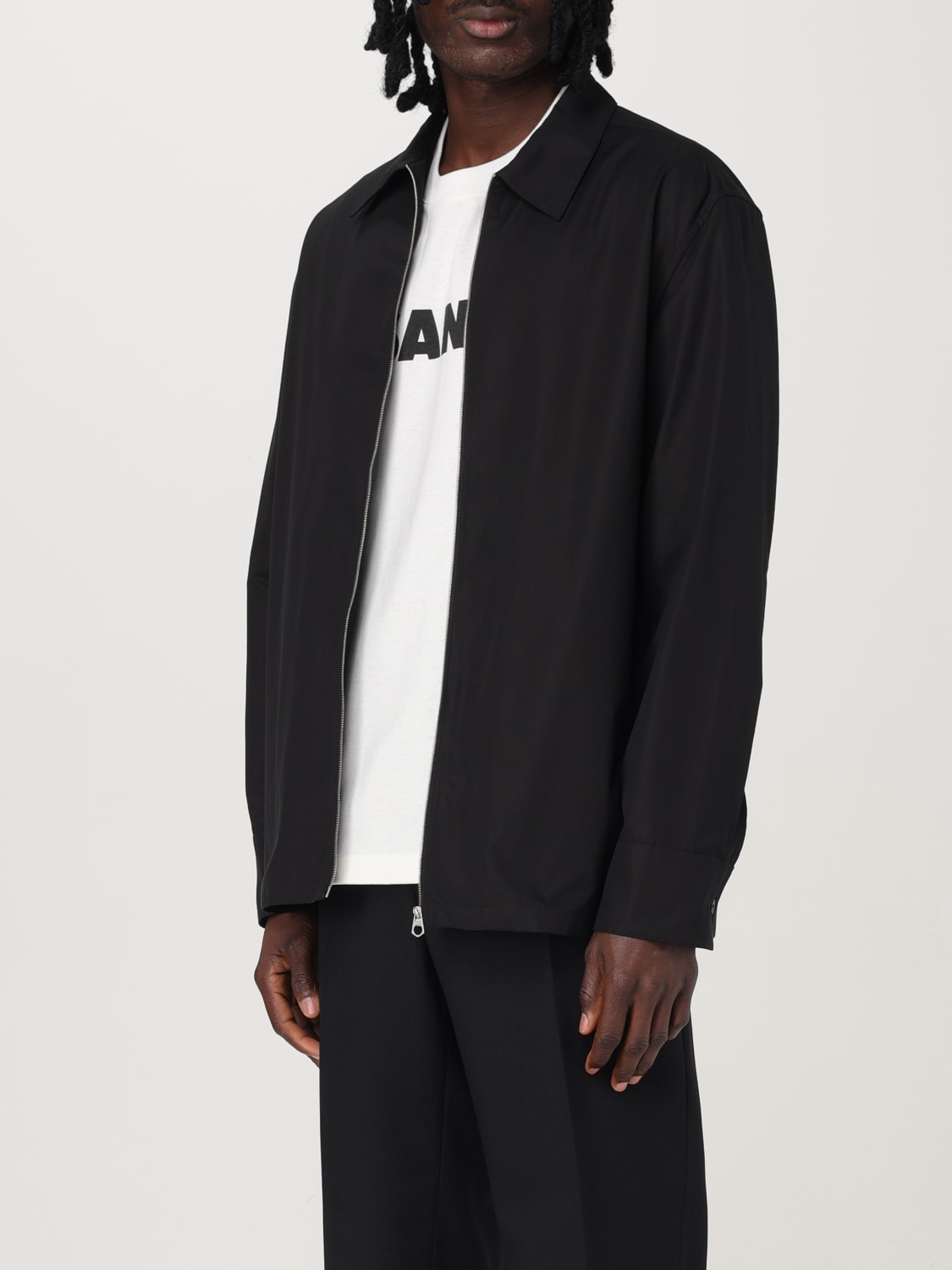 ジャケット・アウター JIL SANDER Zip Shirt Jacket Black JIL SANDER Zip Shirt Jacket Black 4