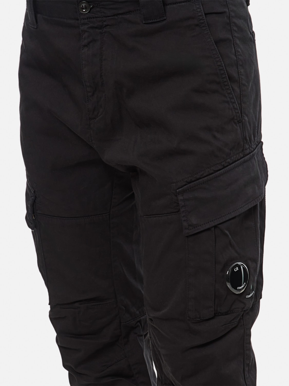 C.P. COMPANY PANTS: Pants men C.P. Company, Black - Img 4