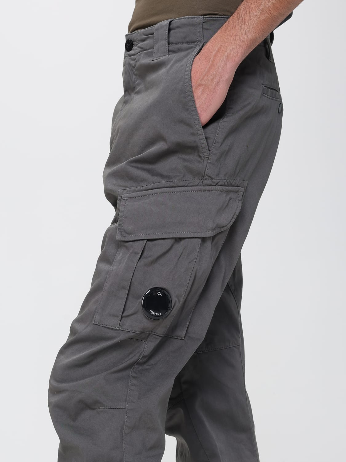 C.P. COMPANY PANTS: Pants men C.P. Company, Grey - Img 4