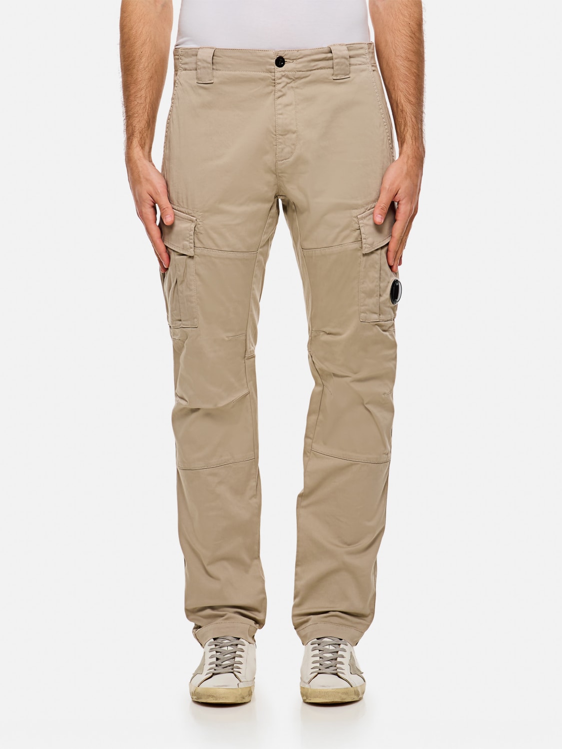C.P. COMPANY PANTS: Pants men C.P. Company, Brown - Img 1
