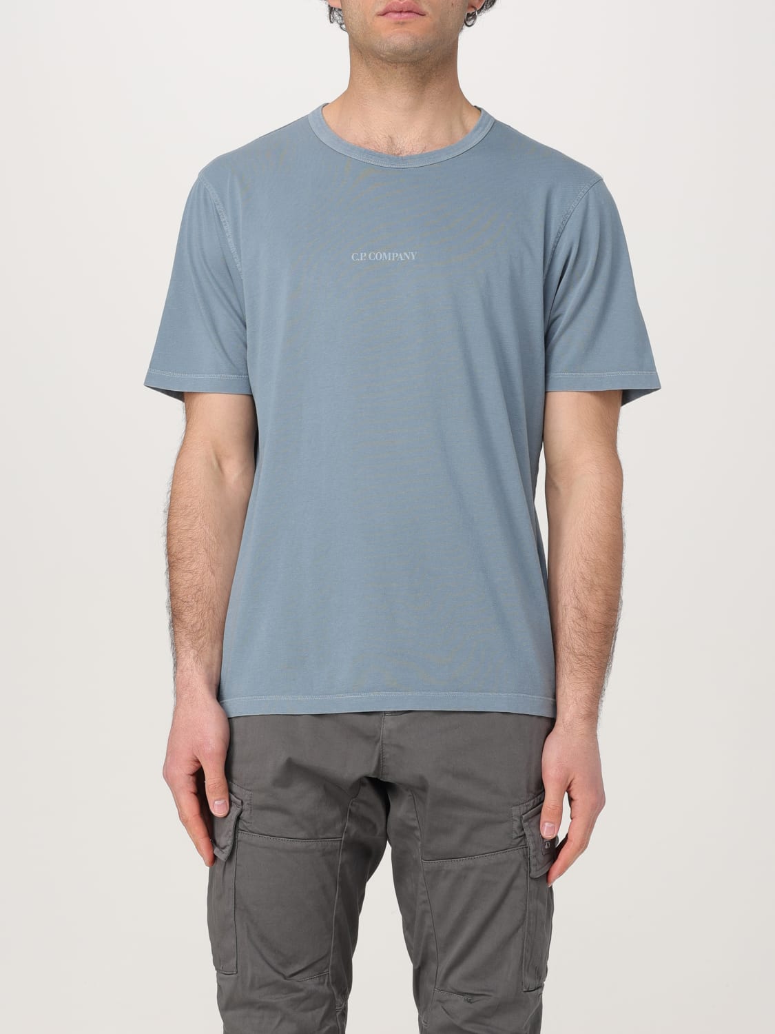 Tシャツ・カットソー C.P. COMPANY Men T-shirt Avion 18CMTS085A005431R 872 C.P. COMPANY: T-shirt men - Avion | C.P. Company t-shirt