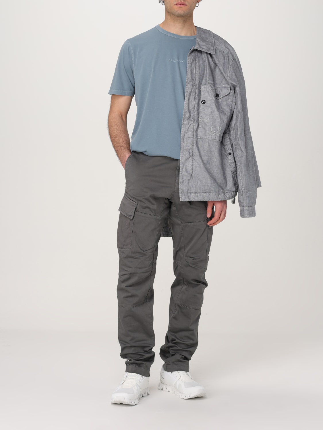 Tシャツ・カットソー C.P. COMPANY Men T-shirt Avion 18CMTS085A005431R 872 C.P. COMPANY: T-shirt men - Avion | C.P. Company t-shirt