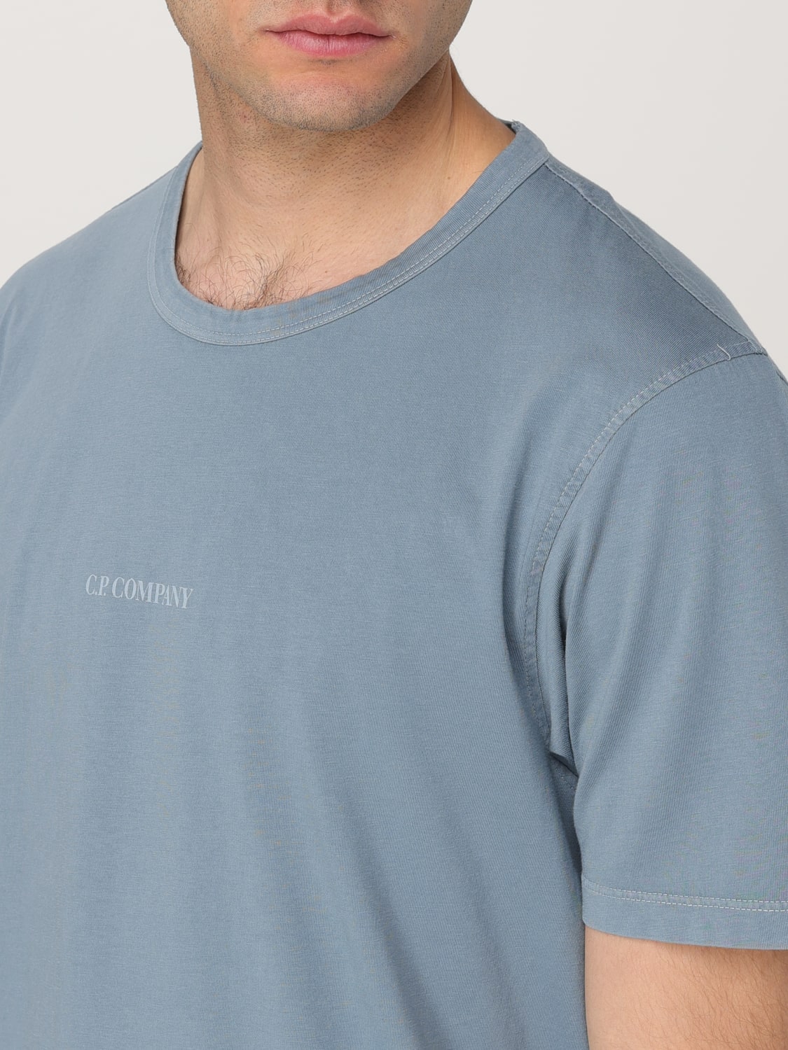 Tシャツ・カットソー C.P. COMPANY Men T-shirt Avion 18CMTS085A005431R 872 C.P. COMPANY: T-shirt men - Avion | C.P. Company t-shirt
