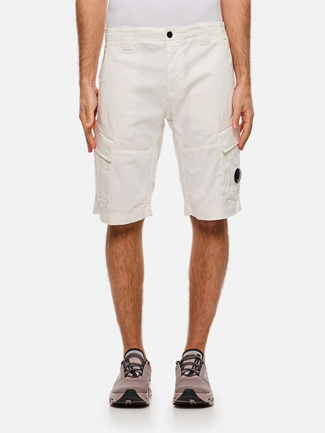 C.P. COMPANY SHORTS: Short men C.P. Company, White - Img 1