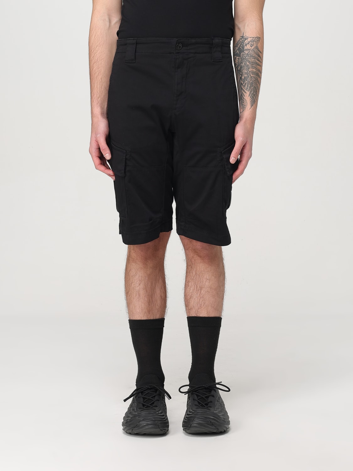 C.P. COMPANY SHORTS: Short men C.P. Company, Black - Img 1