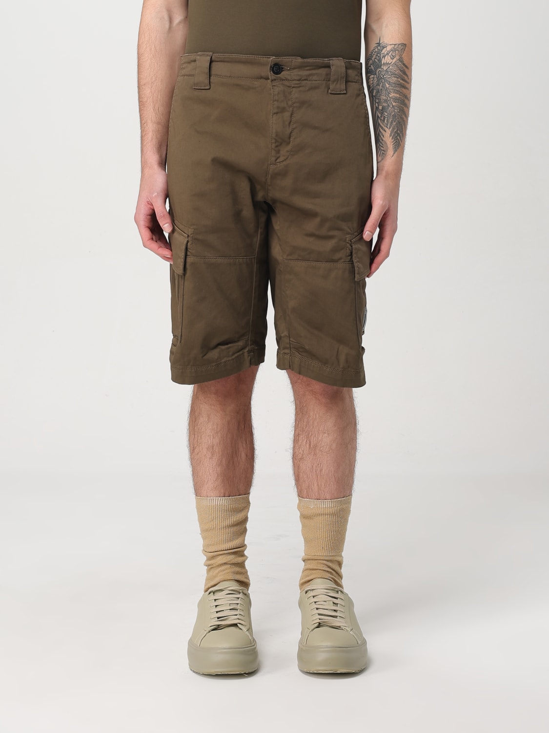 C.P. COMPANY SHORTS: Short men C.P. Company, Green - Img 1