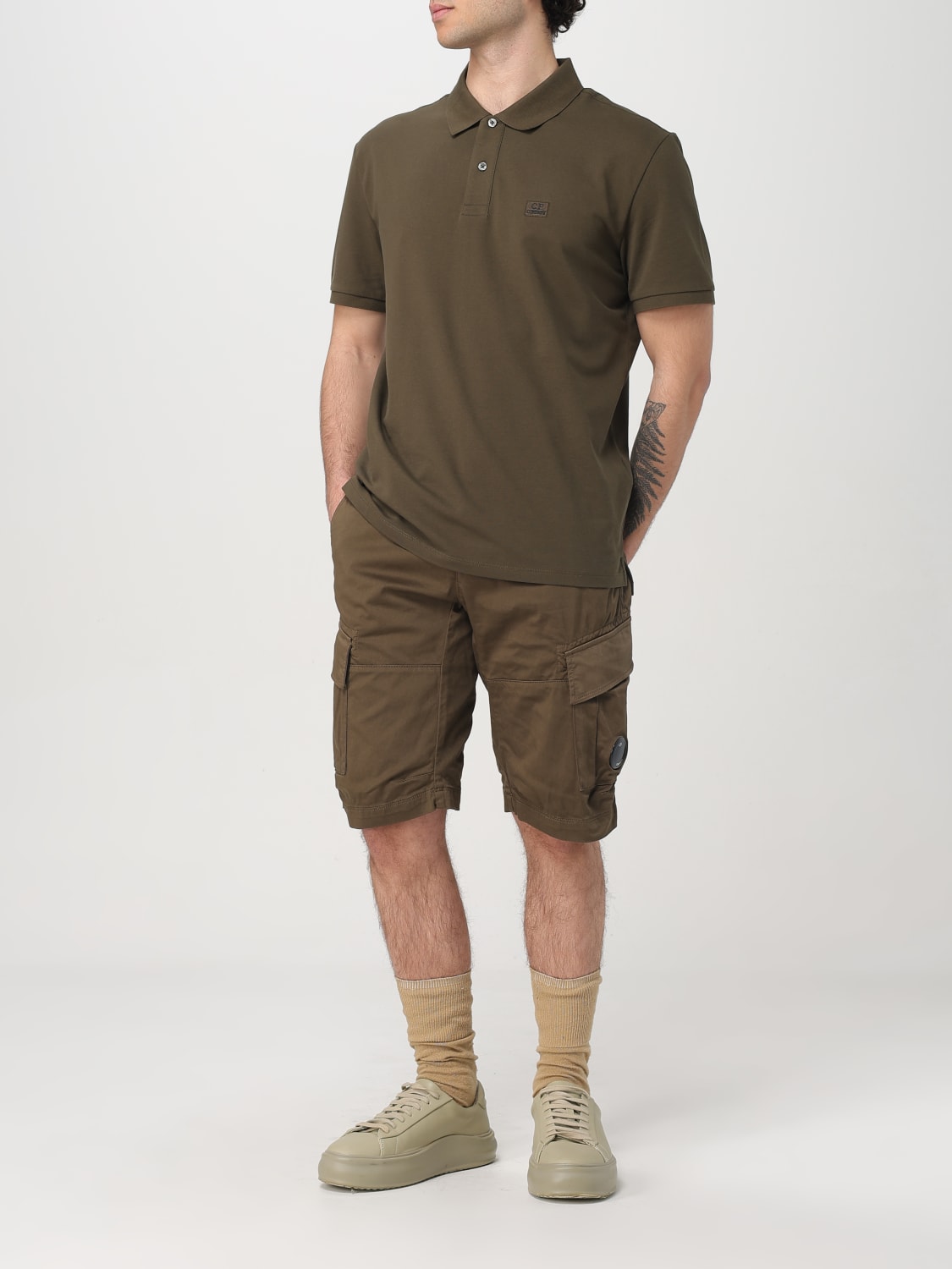 C.P. COMPANY SHORTS: Short men C.P. Company, Green - Img 2