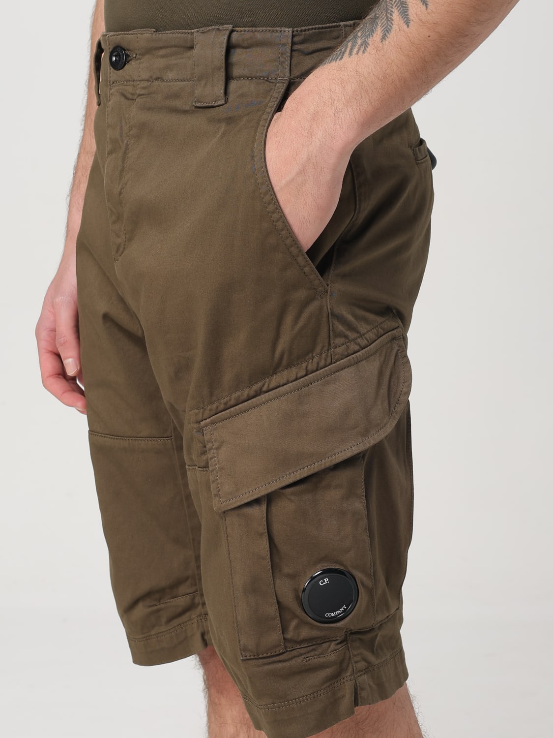 C.P. COMPANY SHORTS: Short men C.P. Company, Green - Img 4