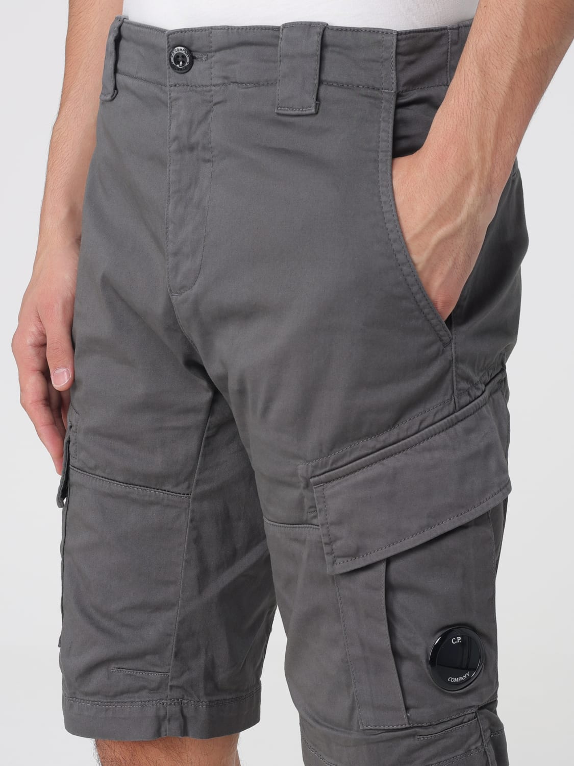C.P. COMPANY SHORTS: Short men C.P. Company, Charcoal - Img 3