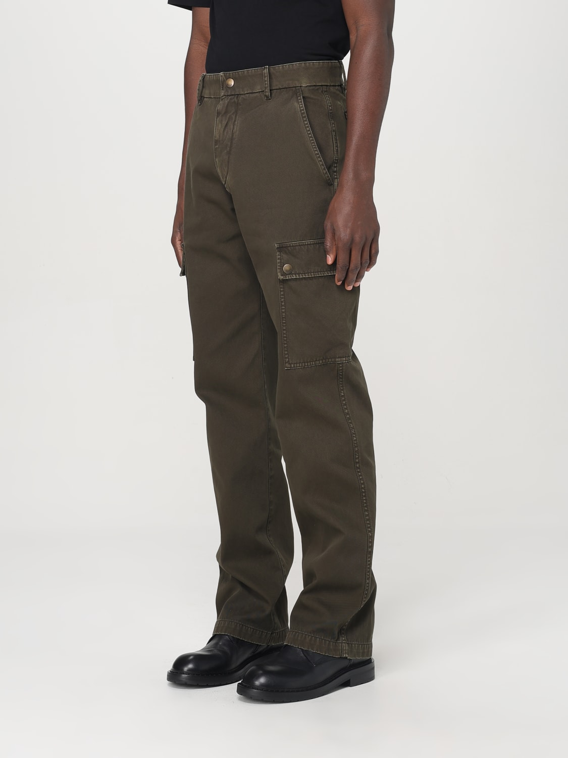 BURBERRY HOSE: Hose herren Burberry, Grün - Img 3