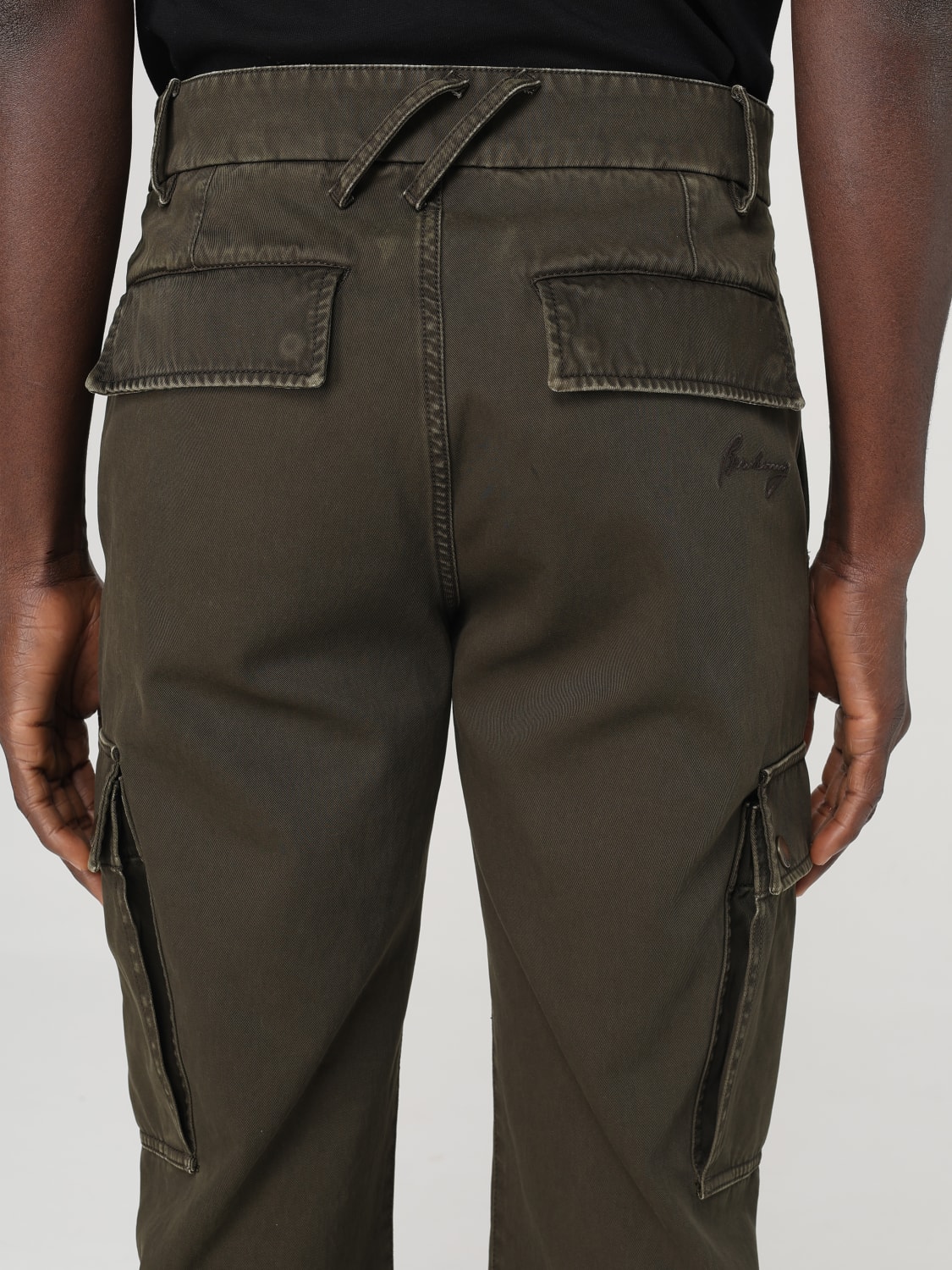 BURBERRY HOSE: Hose herren Burberry, Grün - Img 4